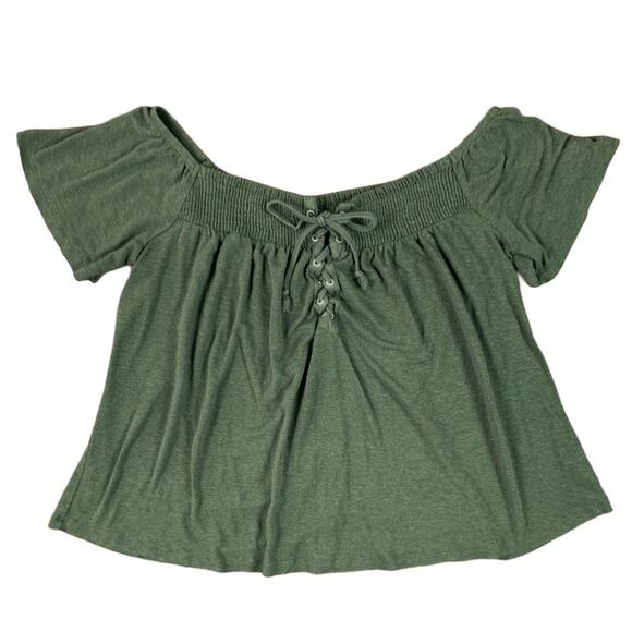 American Eagle Flowy Blouse Shirt - Picture 1 of 2